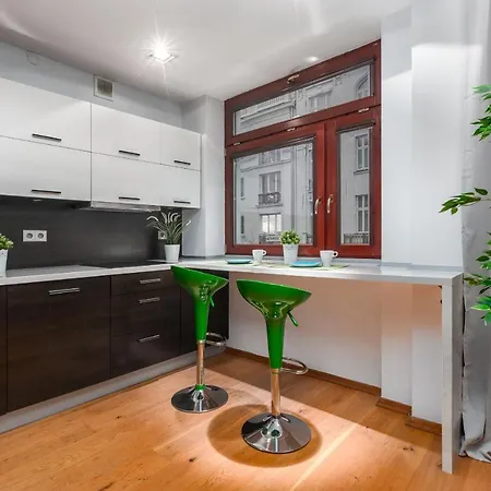 アパート Hoza Center By Renters ワルシャワ